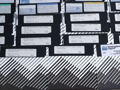 New England Digital-51x Synclavier floppy disks 80s-90s